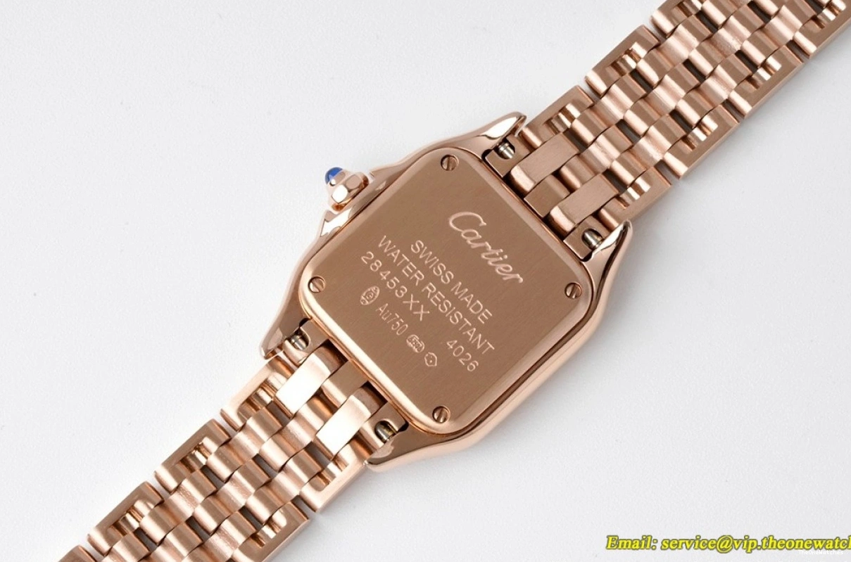 RG Ladies Dial BVF Dia White Quartz Secrete De RG 22mm Panthere 0421